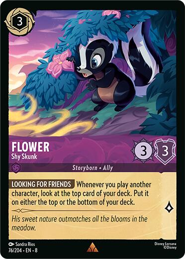 Flower - Shy Skunk (76/204) [Reign of Jafar] | Black Swamp Games