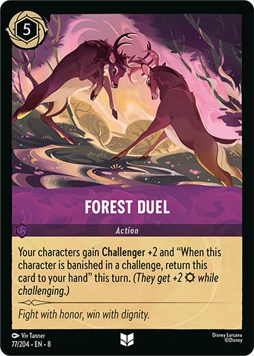Forest Duel (77/204) [Reign of Jafar] | Black Swamp Games