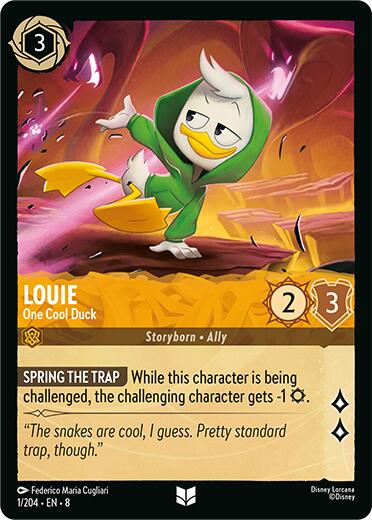 Louie - One Cool Duck (1/204) [Reign of Jafar] | Black Swamp Games