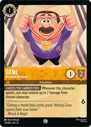 Gene - Niceland Resident (13/204) [Reign of Jafar] | Black Swamp Games