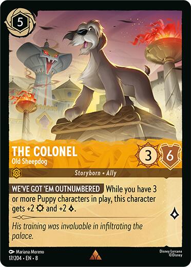 The Colonel - Old Sheepdog (17/204) [Reign of Jafar] | Black Swamp Games