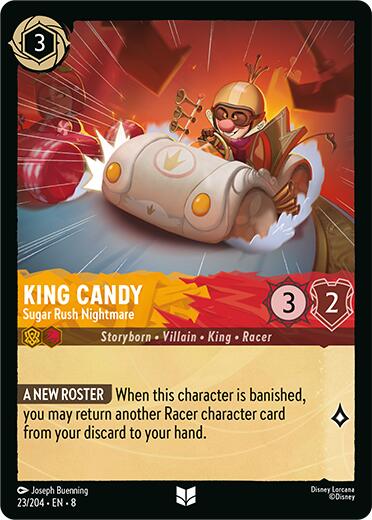 King Candy - Sugar Rush Nightmare (23/204) [Reign of Jafar] | Black Swamp Games