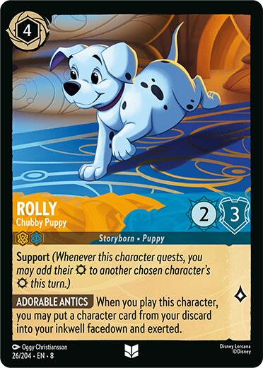 Rolly - Chubby Puppy (26/204) [Reign of Jafar] | Black Swamp Games