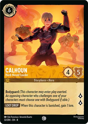 Calhoun - Hard-Nosed Leader (32/204) [Reign of Jafar] | Black Swamp Games