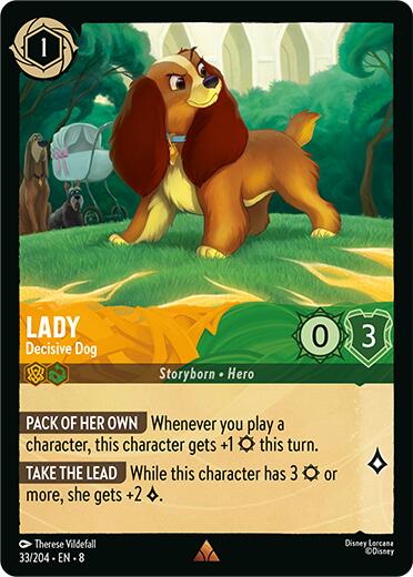 Lady - Decisive Dog (33/204) [Reign of Jafar] | Black Swamp Games
