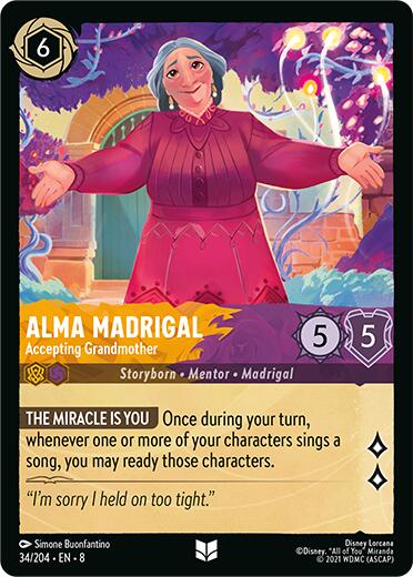 Alma Madrigal - Accepting Grandmother (34/204) [Reign of Jafar] | Black Swamp Games