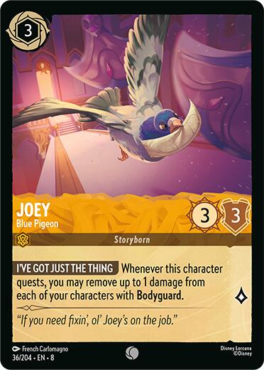Joey - Blue Pigeon (36/204) [Reign of Jafar] | Black Swamp Games