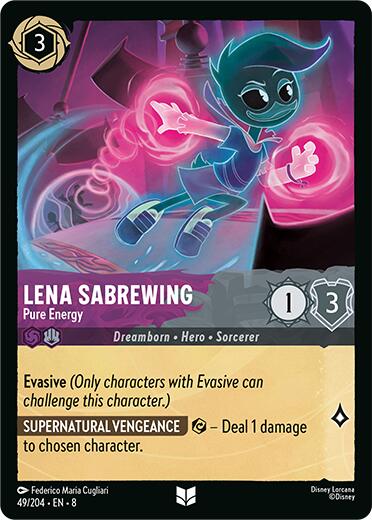 Lena Sabrewing -- Pure Energy (49/204) [Reign of Jafar] | Black Swamp Games