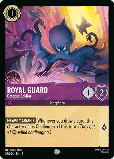 Royal Guard - Octopus Soldier (52/204) [Reign of Jafar] | Black Swamp Games