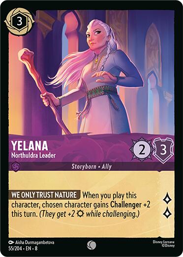Yelana - Northuldra Leader (55/204) [Reign of Jafar] | Black Swamp Games