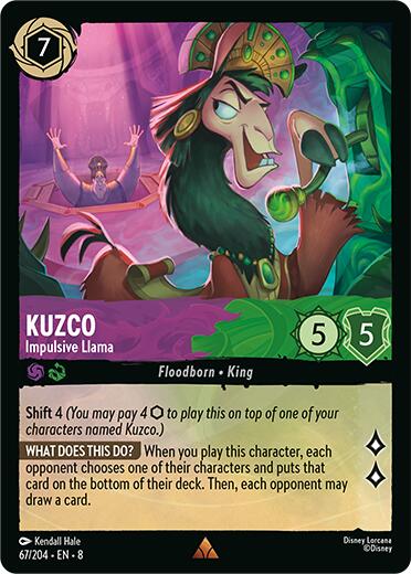 Kuzco - Impulsive Llama (67/204) [Reign of Jafar] | Black Swamp Games