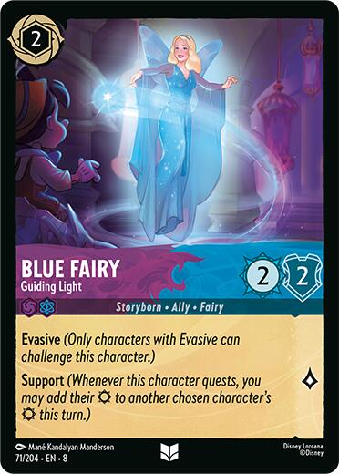 Blue Fairy - Guiding Light (71/204) [Reign of Jafar] | Black Swamp Games