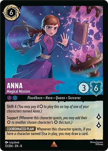 Anna - Magical Mission (72/204) [Reign of Jafar] | Black Swamp Games