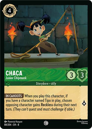 Chaca - Junior Chipmunk (88/204) [Reign of Jafar] | Black Swamp Games