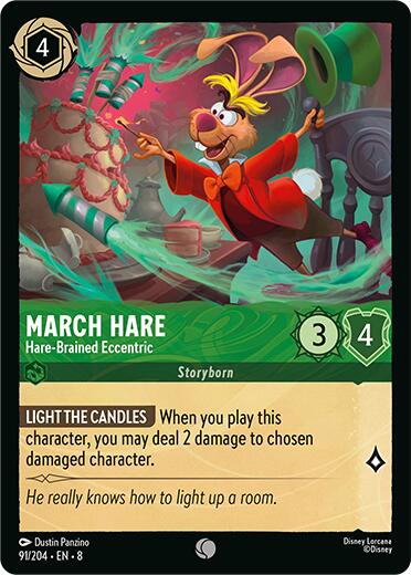 March Hare - Hare-Brained Eccentric (91/204) [Reign of Jafar] | Black Swamp Games