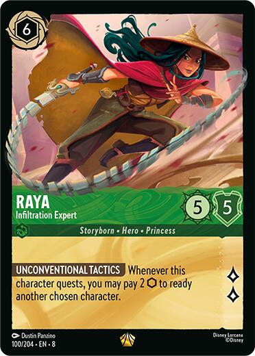 Raya - Infiltration Expert (100/204) [Reign of Jafar] | Black Swamp Games