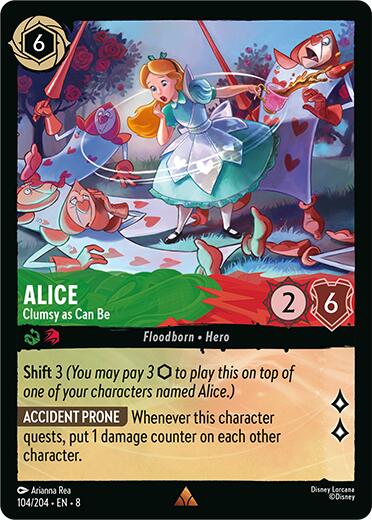Alice - Clumsy as Can Be (104/204) [Reign of Jafar] | Black Swamp Games
