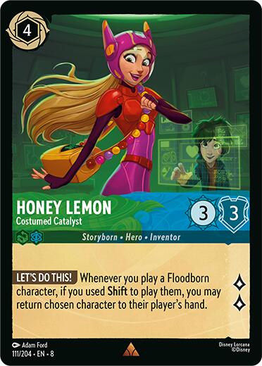 Honey Lemon - Costumed Catalyst (111/204) [Reign of Jafar] | Black Swamp Games