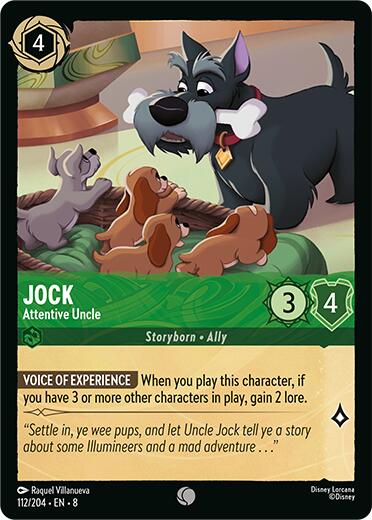 Jock - Attentive Uncle (112/204) [Reign of Jafar] | Black Swamp Games