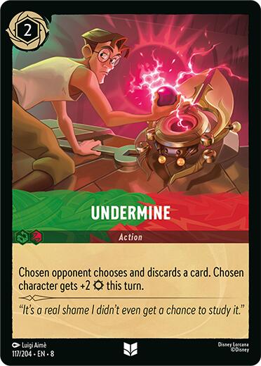 Undermine (117/204) [Reign of Jafar] | Black Swamp Games