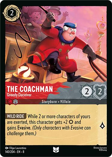 The Coachman - Greedy Deceiver (140/204) [Reign of Jafar] | Black Swamp Games