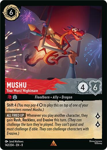 Mushu - Your Worst Nightmare (142/204) [Reign of Jafar] | Black Swamp Games