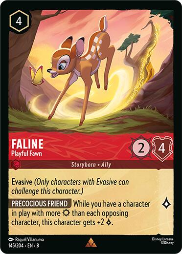 Faline - Playful Fawn (145/204) [Reign of Jafar] | Black Swamp Games