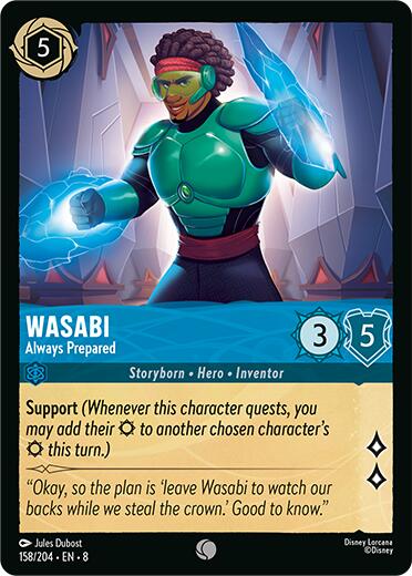 Wasabi - Always Prepared (158/204) [Reign of Jafar] | Black Swamp Games