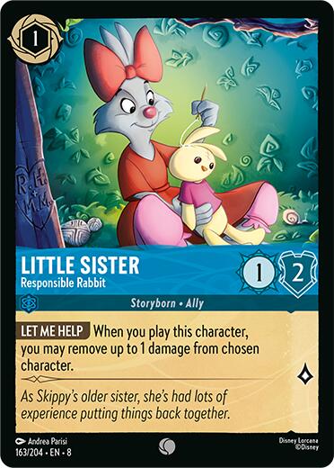 Little Sister - Responsible Rabbit (163/204) [Reign of Jafar] | Black Swamp Games