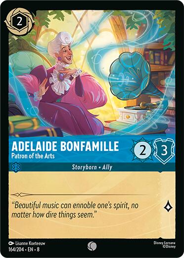 Adelaide Bonfamille - Patron of the Arts (164/204) [Reign of Jafar] | Black Swamp Games