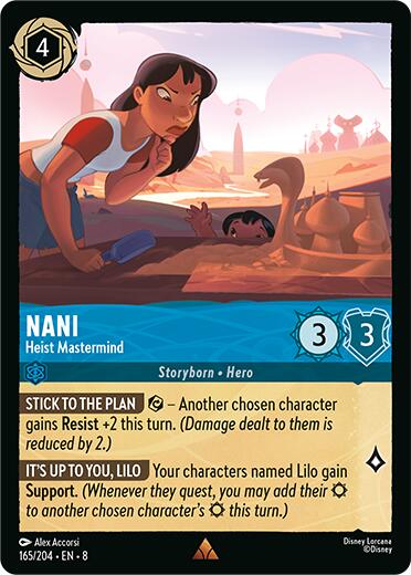 Nani - Heist Mastermind (165/204) [Reign of Jafar] | Black Swamp Games