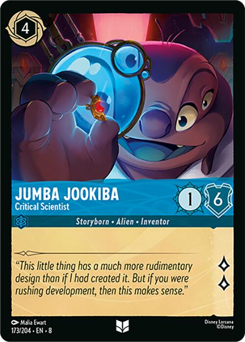 Jumba Jookiba - Critical Scientist (173/204) [Reign of Jafar] | Black Swamp Games