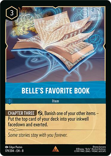 Belle's Favorite Book (179/204) [Reign of Jafar] | Black Swamp Games