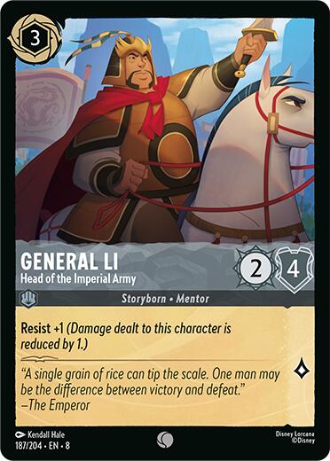 General Li - Head of the Imperial Army (187/204) [Reign of Jafar] | Black Swamp Games
