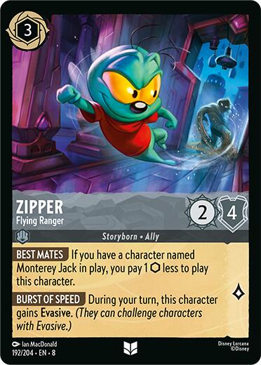 Zipper - Flying Ranger (192/204) [Reign of Jafar] | Black Swamp Games