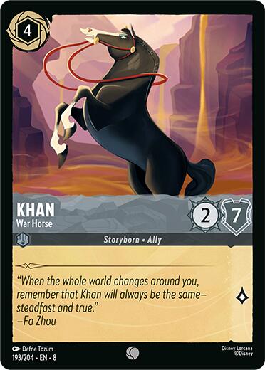Khan - War Horse (193/204) [Reign of Jafar] | Black Swamp Games