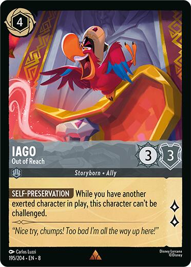Iago - Out of Reach (195/204) [Reign of Jafar] | Black Swamp Games