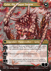 Grist, Voracious Larva // Grist, the Plague Swarm (Borderless) [Modern Horizons 3] | Black Swamp Games