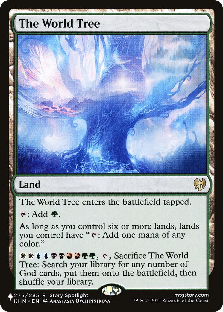 The World Tree (KHM) [The List] | Black Swamp Games