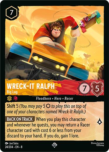 Wreck-It Ralph - Big Lug (24/204) [Reign of Jafar] | Black Swamp Games