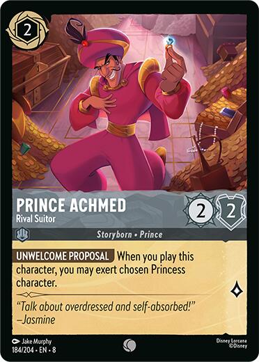 Prince Achmed - Rival Suitor (184/204) [Reign of Jafar] | Black Swamp Games