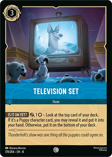 Television Set (178/204) [Reign of Jafar] | Black Swamp Games