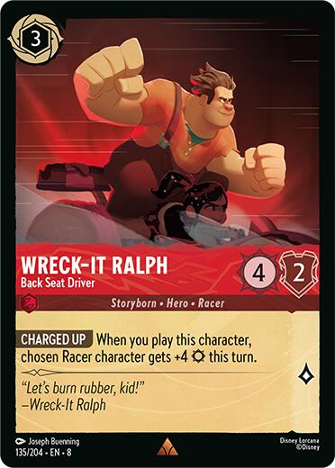Wreck-It Ralph - Back Seat Driver (135/204) [Reign of Jafar] | Black Swamp Games