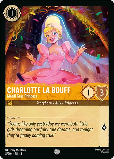 Charlotte La Bouff - Madri Gras Princess (8/204) [Reign of Jafar] | Black Swamp Games