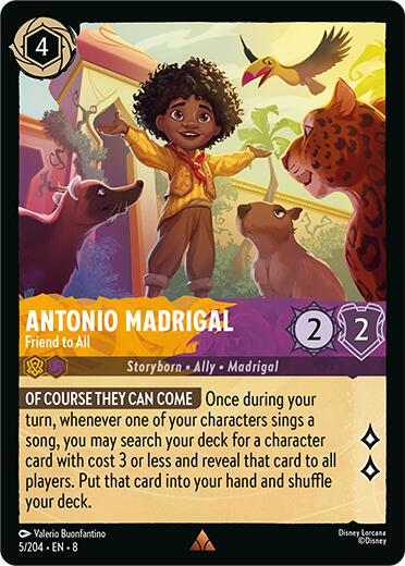 Antonio Madrigal - Friend to All (5/204) [Reign of Jafar] | Black Swamp Games