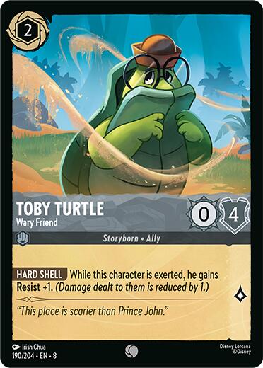 Toby Turtle - Wary Friend (190/204) [Reign of Jafar] | Black Swamp Games