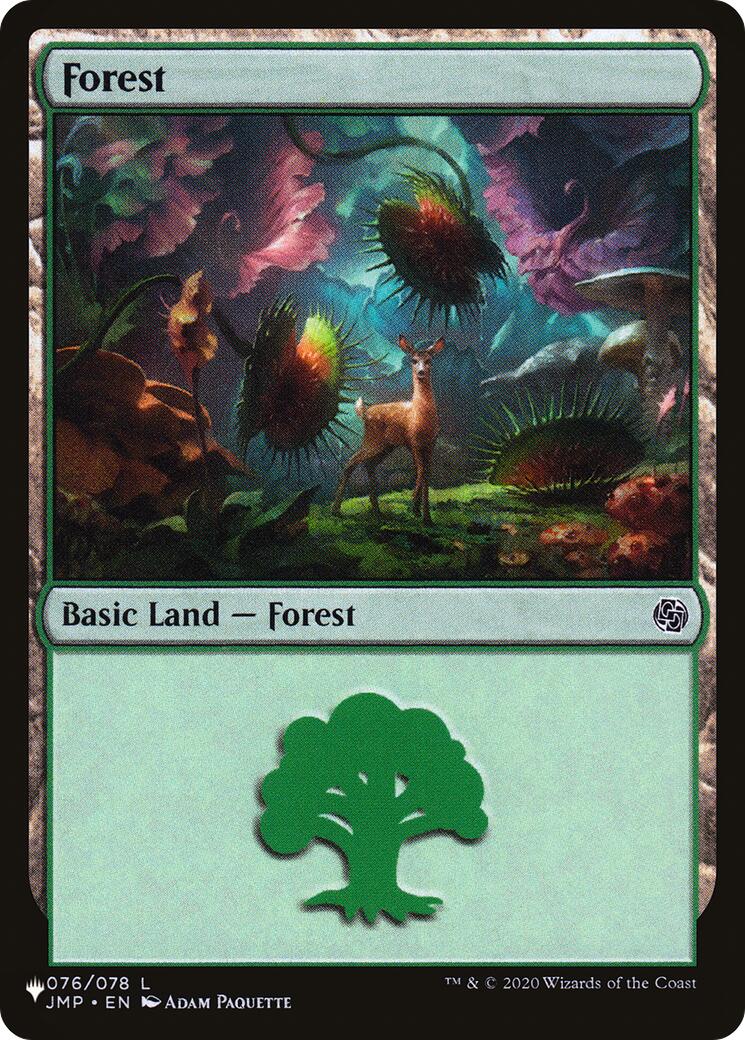 Forest (076) (JMP) [The List] | Black Swamp Games