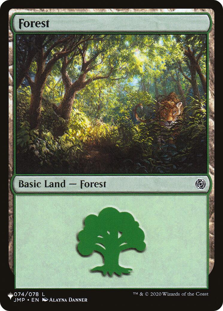 Forest (074) (JMP) [The List] | Black Swamp Games