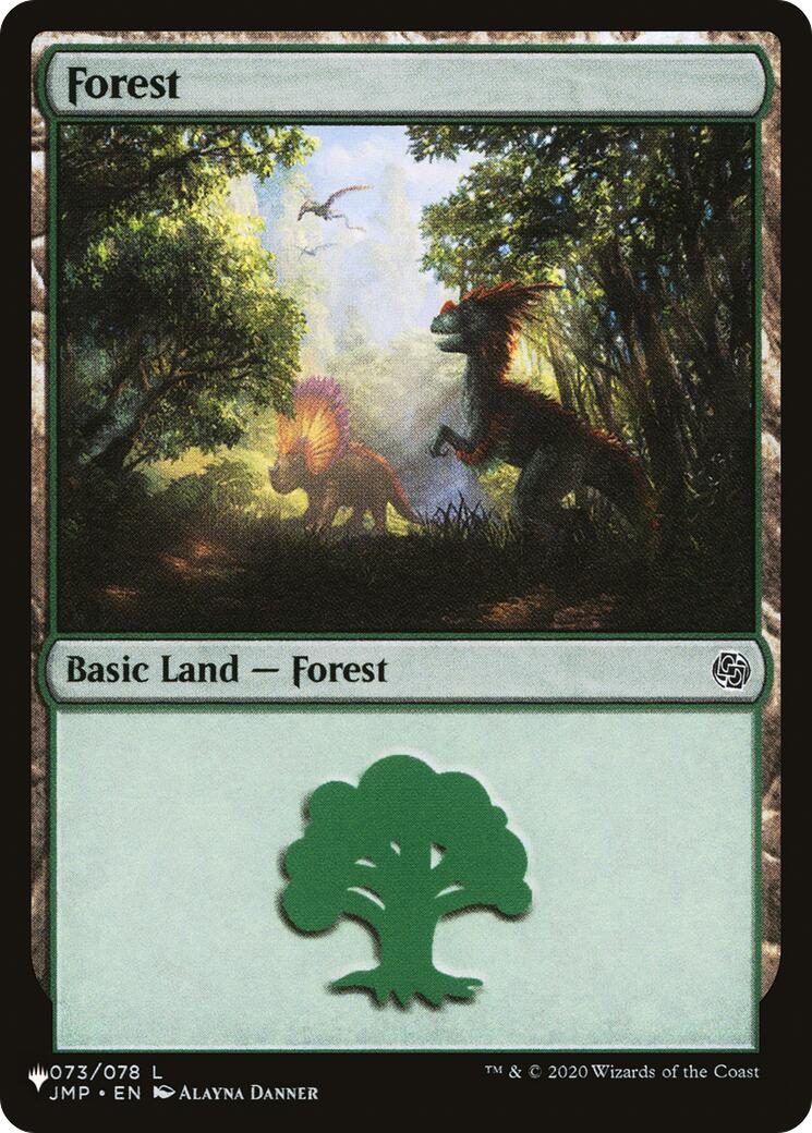 Forest (073) (JMP) [The List] | Black Swamp Games