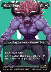 Vincent Valentine // Galian Beast (Borderless) [FINAL FANTASY] | Black Swamp Games